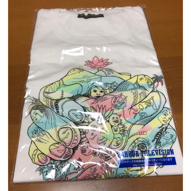 嵐(アラシ)の嵐 大野智 24時間テレビ チャリティーTシャツL レディースのトップス(Tシャツ(半袖/袖なし))の商品写真