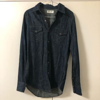 サンローラン(Saint Laurent)のsaint laurent paris エディ期　ウエスタンデニムシャツ(シャツ)