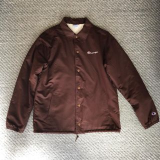 チャンピオン(Champion)の美品！Champion コーチジャケット ブラウン C3-L610 チャンピオン(ナイロンジャケット)