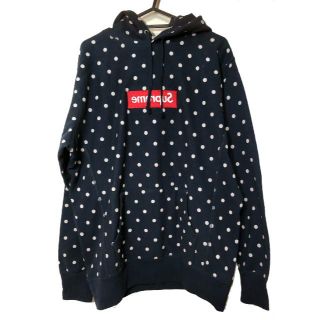 シュプリーム(Supreme)のSupreme x comme des garcons BOXロゴ パーカー(パーカー)