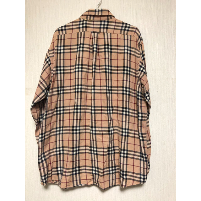 BURBERRY(バーバリー)の【Burberry】ノバチェック　長袖シャツ　ネル　秋冬素材 メンズのトップス(シャツ)の商品写真