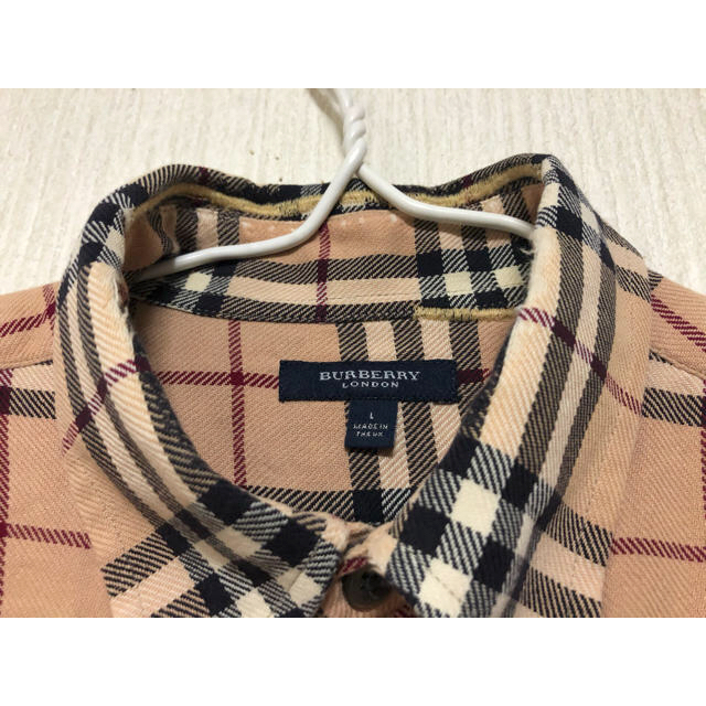 BURBERRY(バーバリー)の【Burberry】ノバチェック　長袖シャツ　ネル　秋冬素材 メンズのトップス(シャツ)の商品写真