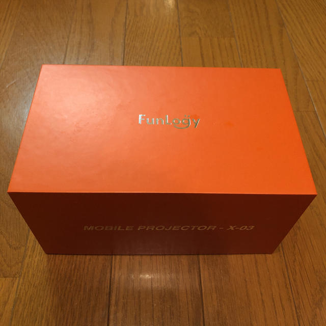 FunLogy X-03 BLACK 小型モバイルプロジェクター 割引制度 スマホ/家電
