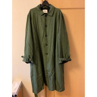 コモリ(COMOLI)の最終値下 OUTIL MANTEAU UZES サイズ3 ウティ コート(ステンカラーコート)