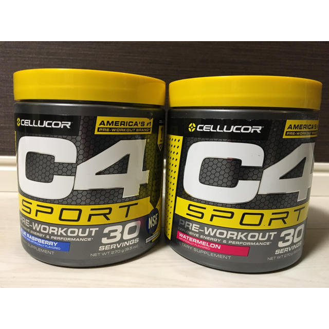 C4 スポーツ プレワークアウト 270g × 2個