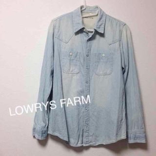 ローリーズファーム(LOWRYS FARM)のLOWRYS FARM デニムシャツ(Gジャン/デニムジャケット)