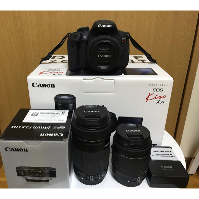 Canon EOS Kiss X7i Wズームキット