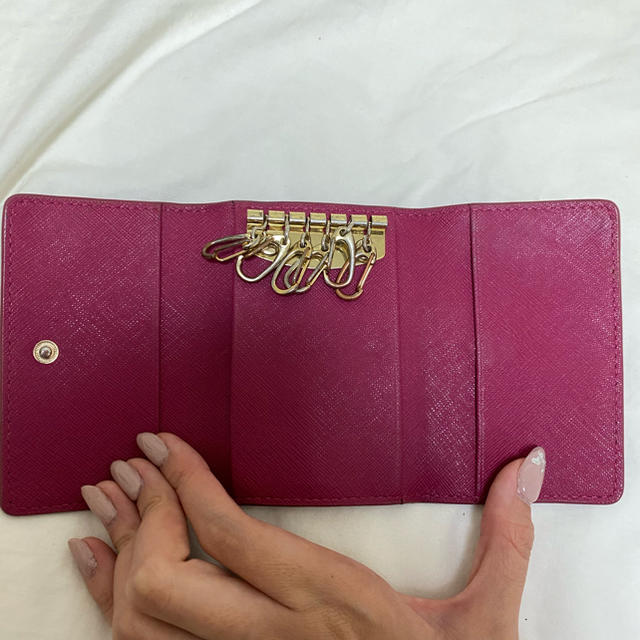 Tory Burch(トリーバーチ)のトリーバーチ　キーケース　Tory Burch ピンク レディースのファッション小物(キーケース)の商品写真