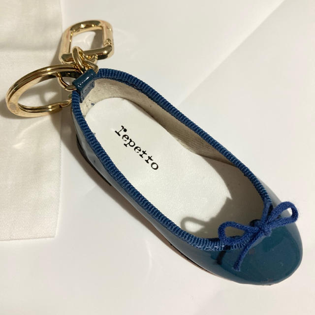 repetto レペット シューズ キーリング キーホルダー ブルー 新品 ...