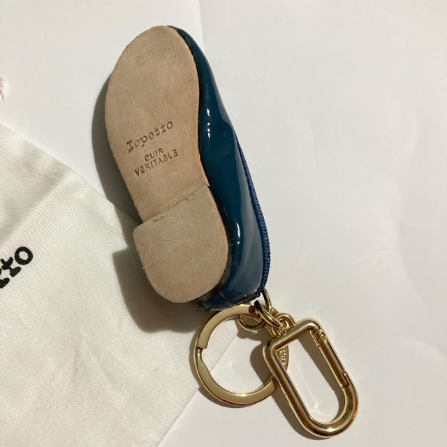 repetto(レペット)のrepetto レペット シューズ キーリング キーホルダー ブルー 新品 レディースのファッション小物(キーホルダー)の商品写真