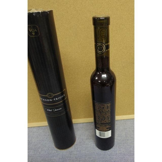 ※未開栓※　2007 Jackson-Triggs Vidal Icewine 食品/飲料/酒の酒(ワイン)の商品写真