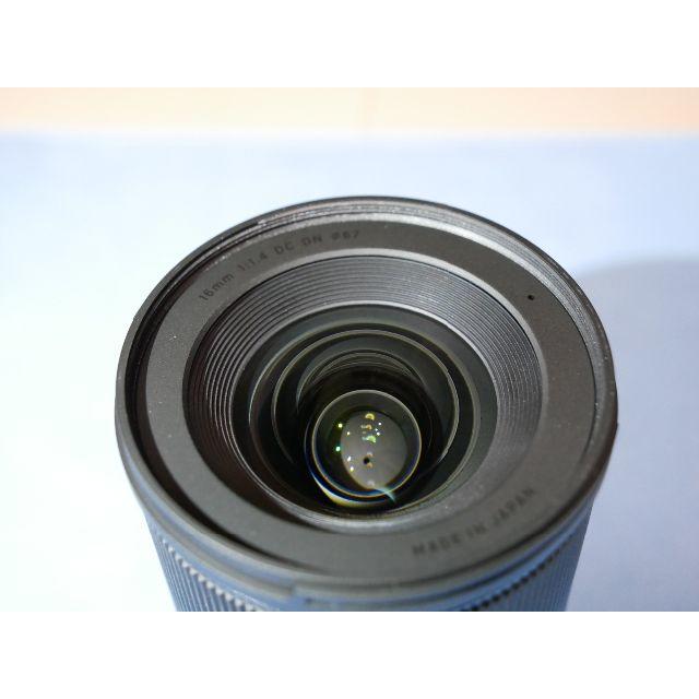 SIGMA(シグマ)の新同品 SIGMA 16mm F1.4 DC DN Eマウント用 スマホ/家電/カメラのカメラ(レンズ(単焦点))の商品写真