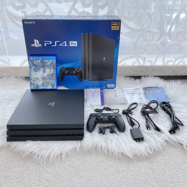 【FF15付、送料込】SONY PlayStation4 Pro 1TG