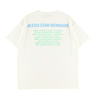 アリシアスタン(ALEXIA STAM)のアリシアスタン Tシャツ Mermaids Tee White 白T 新品未使用(Tシャツ(半袖/袖なし))