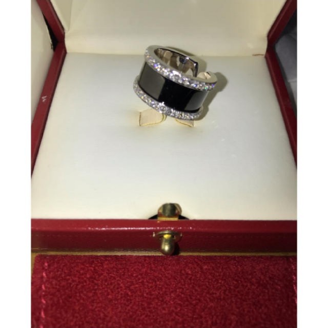 最高の Cartier 【値下げ】カルティエ　c2リング　フルダイヤ - リング(指輪)