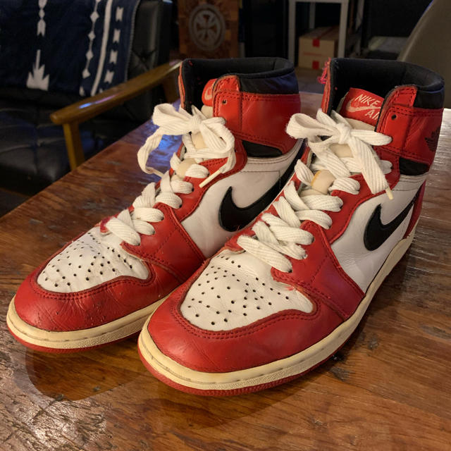 NIKE(ナイキ)の☆NIKE AIR JORDAN1 エアジョーダン1 シカゴ☆ メンズの靴/シューズ(スニーカー)の商品写真