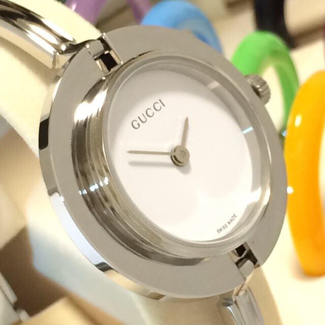 Gucci(グッチ)の5.超美品 グッチ GUCCI 時計 チェンジベゼル レディースのファッション小物(腕時計)の商品写真