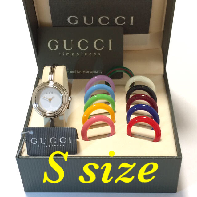 Gucci(グッチ)の5.超美品 グッチ GUCCI 時計 チェンジベゼル レディースのファッション小物(腕時計)の商品写真