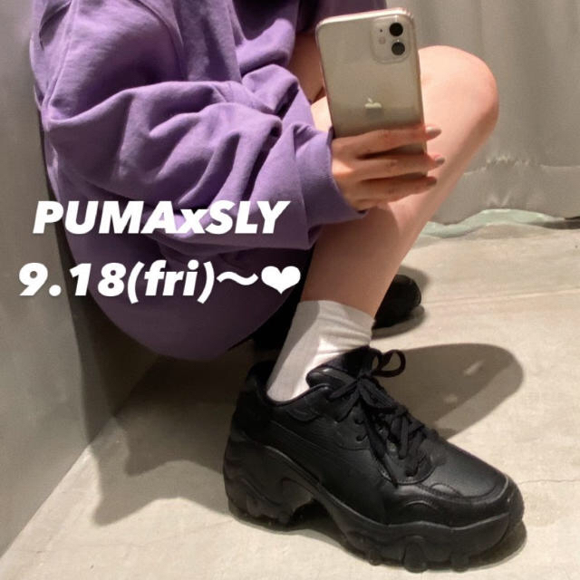 SLY - PUMA x SLY PULSAR WEDGE♡コラボスニーカー♡厚底ウェッジの