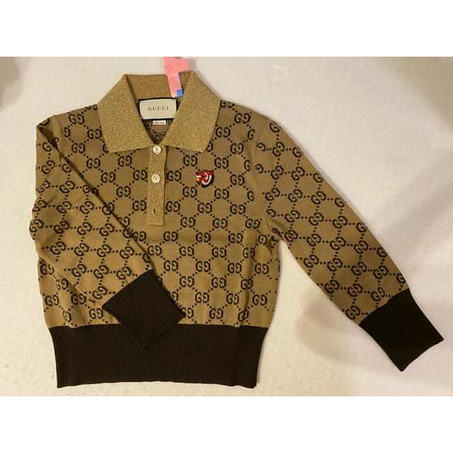 美品　GUCCI クロップド ウールセーター S レディース