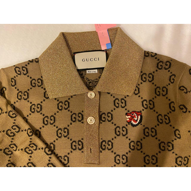 Gucci(グッチ)の美品　GUCCI クロップド ウールセーター S レディース レディースのトップス(ニット/セーター)の商品写真