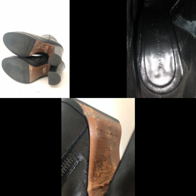 FABIO RUSCONI(ファビオルスコーニ)のファビオルスコーニ ショートブーツ 36 黒 レディースの靴/シューズ(ブーツ)の商品写真