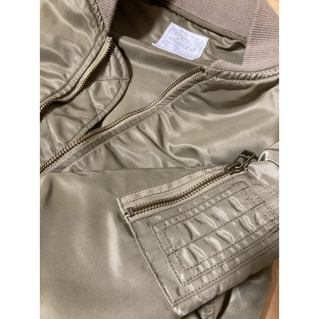 JOURNAL STANDARD(ジャーナルスタンダード)の美品 JOURNAL STANDARD LUXE / TAFFETA MA-1 レディースのジャケット/アウター(ブルゾン)の商品写真