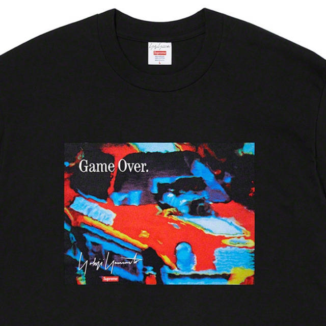 シュプリーム ヨウジ ヤマモト Game Over Tee 黒L BOXLOGO www ...