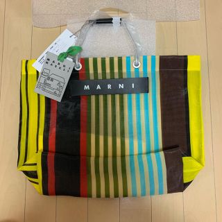 マルニ(Marni)のマルニストライプバッグ(トートバッグ)