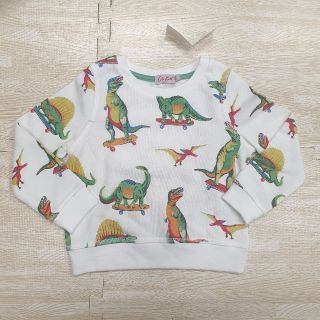 キャスキッドソン(Cath Kidston)の恐竜　キャスキッドソン　トレーナー　2-3歳(Tシャツ/カットソー)