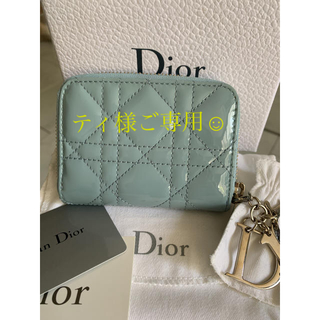 ディオール(Dior)のDior エナメルミニ財布(財布)