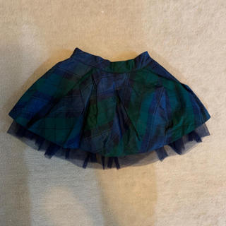 ジンボリー(GYMBOREE)のチェック　チュールスカート　Jenny&jack(スカート)