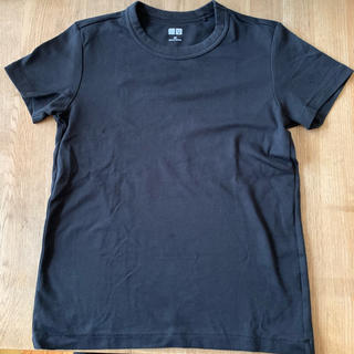 ユニクロ(UNIQLO)のユニクロ　黒Tシャツ(Tシャツ(半袖/袖なし))