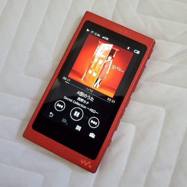 WALKMAN(ウォークマン)のセール様専用！sony walkman NW-A35 USBケーブル付き スマホ/家電/カメラのオーディオ機器(ポータブルプレーヤー)の商品写真