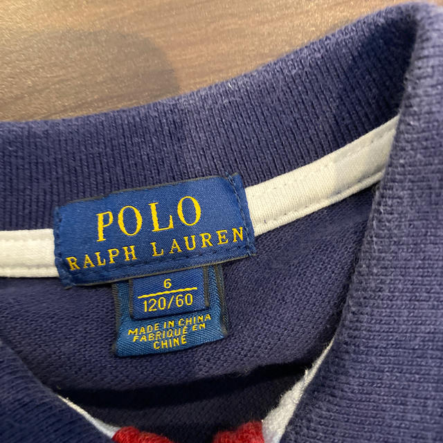 POLO RALPH LAUREN(ポロラルフローレン)のpolo boys 半袖ポロシャツ120 キッズ/ベビー/マタニティのキッズ服男の子用(90cm~)(Tシャツ/カットソー)の商品写真