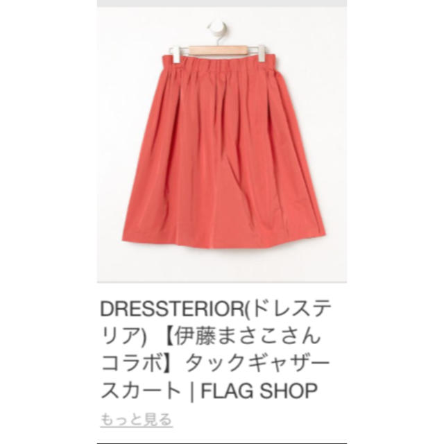 DRESSTERIOR(ドレステリア)のドレステリア 伊藤まさこ スカート レディースのスカート(ひざ丈スカート)の商品写真