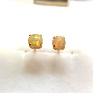 K18 オパール　ピアス(ピアス)