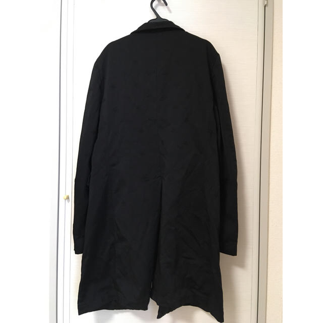 BLACK COMME des GARCONS(ブラックコムデギャルソン)のロングジャケット　ブラック メンズのジャケット/アウター(テーラードジャケット)の商品写真