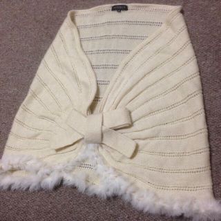 ミッシュマッシュ(MISCH MASCH)のポンチョ♡オフホワイト(ポンチョ)
