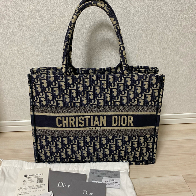 【SALE】 Christian Dior - ディオール★ブックトート★スモールサイズ トートバッグ