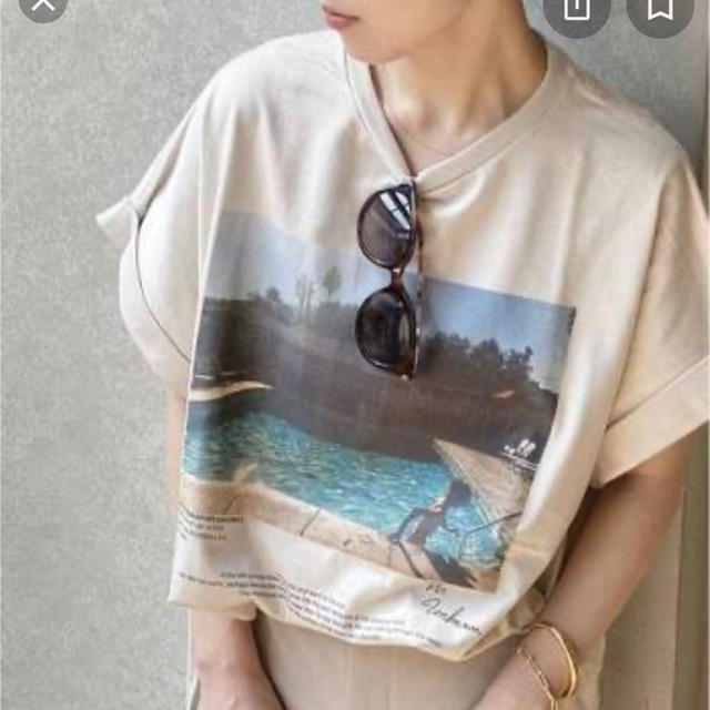 Plage(プラージュ)のPlage JANE SMITH Tシャツ レディースのトップス(Tシャツ(半袖/袖なし))の商品写真