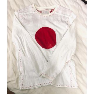 ケイスケカンダ(keisuke kanda)のケイスケカンダ 日の丸 手縫いのロンT(Tシャツ(長袖/七分))