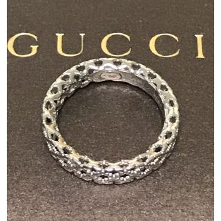 グッチ(Gucci)のGUCCI グッチ　k18 WG ディアマンティッシマ　リング　13号　指輪(リング(指輪))