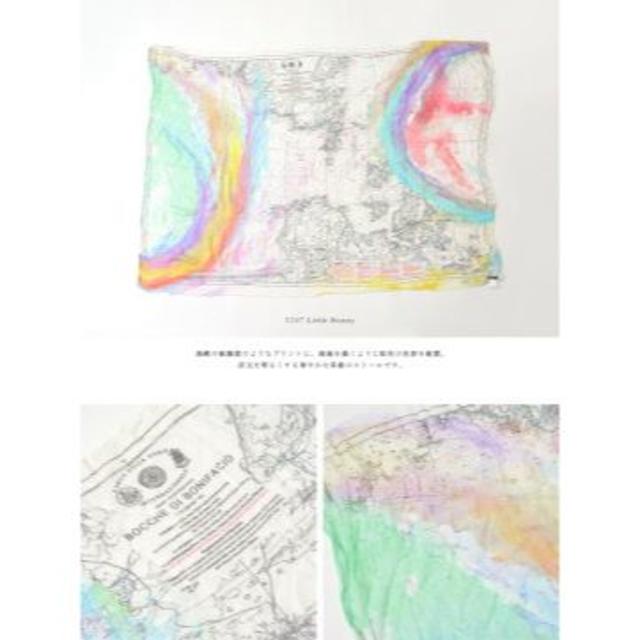 新品未使用】 Faliero Sarti 地図柄ストール-