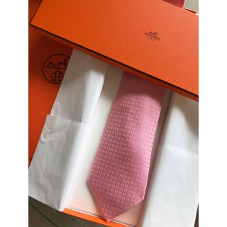 エルメス(Hermes)の【極美品】エルメスH柄ネクタイ/HERMES(ネクタイ)