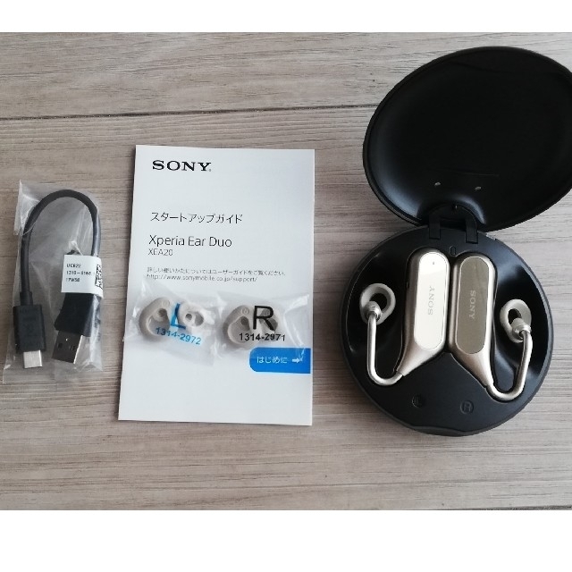 SONY(ソニー)のSONY   Xperia Ear Duo XEA20 スマホ/家電/カメラのオーディオ機器(ヘッドフォン/イヤフォン)の商品写真