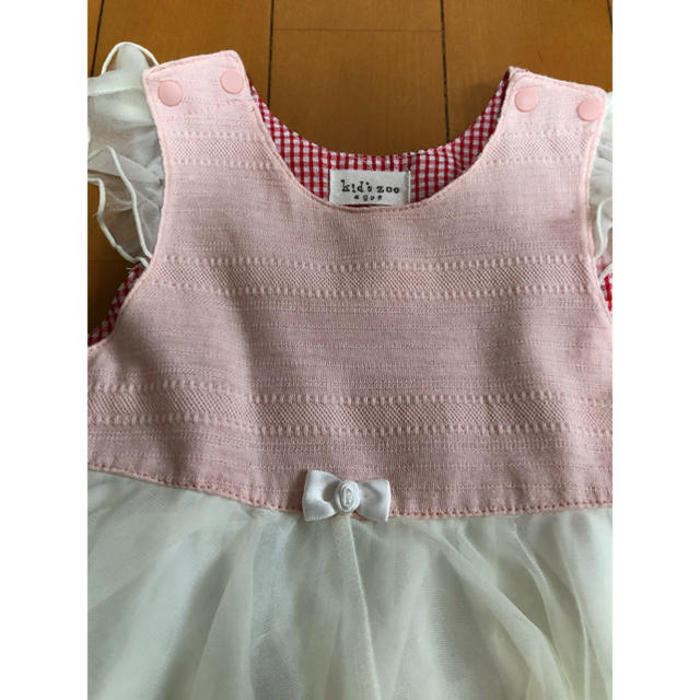 kid’s zoo(キッズズー)のベビーワンピース キッズ/ベビー/マタニティのベビー服(~85cm)(ワンピース)の商品写真