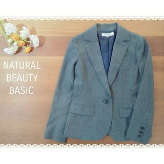 ナチュラルビューティーベーシック(NATURAL BEAUTY BASIC)のナチュラルビューティーベーシック　ジャケット(テーラードジャケット)