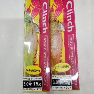クリンチ フラッシュブースト エギ3号 新品(ルアー用品)