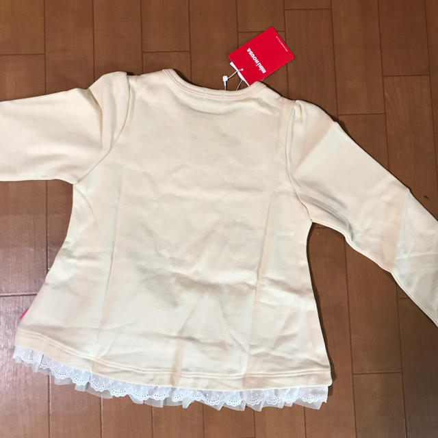 mikihouse(ミキハウス)の【新品】ミキハウス トレーナー 100 キッズ/ベビー/マタニティのキッズ服女の子用(90cm~)(Tシャツ/カットソー)の商品写真